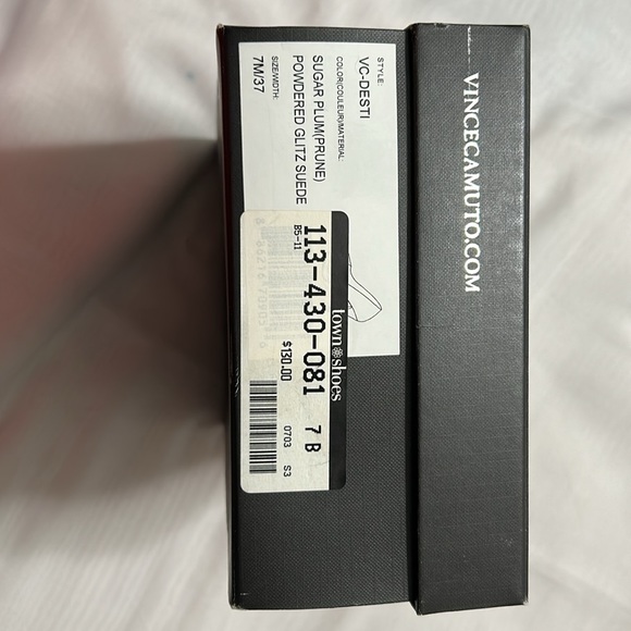 Brand New - in the box. Vince Camuto. Color - sugar plum (prune) powdered glitz - Picture 6 of 6